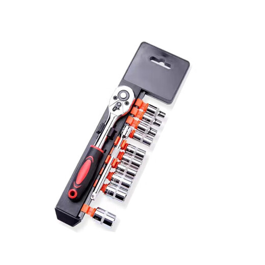 Yunduo 12-piece set Xiaofei auto repair tool set quick ratchet wrench socket combination car hardware tools 12-piece set Xiaofei auto repair tool set