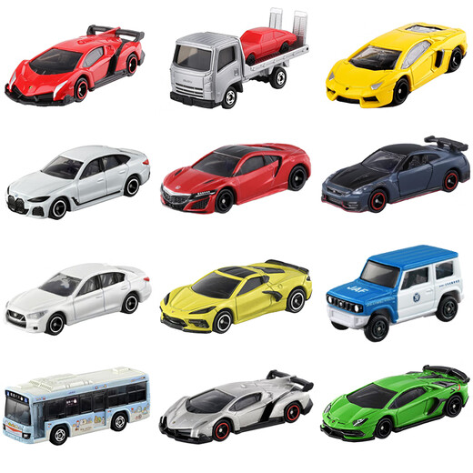 多美（TAKARA TOMY）合金玩具车模型tomica仿真奔驰GTR兰博基尼 tomy巴士工程车 025 日立装载挖掘机工程车 15826