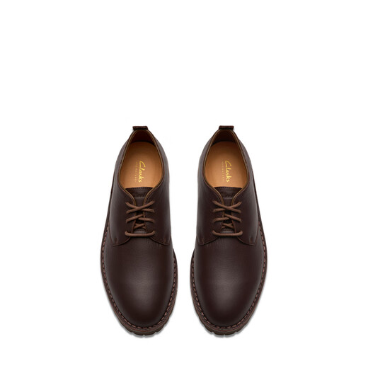 Clarks Classy Lite men's shoes classic retro business commuter casual cowhide leather shoes