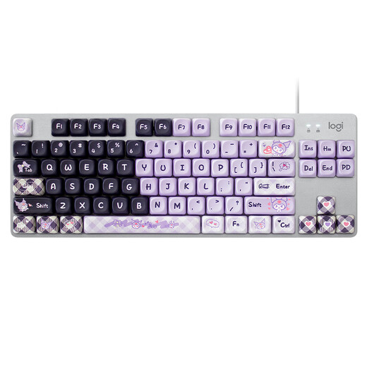 
Logitech K835 mechanical keyboard Wired keyboard 84-key color gaming keyboard Qinghongxun e-sports office notebook desktop eating cf LOL K835 red axis-Kulomi