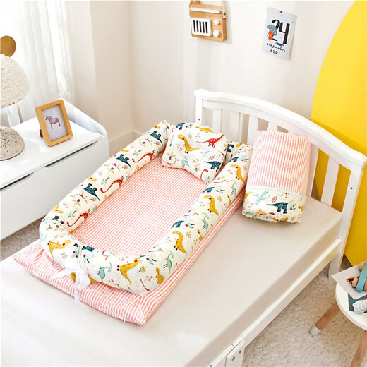 Désasmettez et lavez un bébé nid portable bionique à lit bionique à lit bionique Changement pad baby oreiller de voyage de voyage