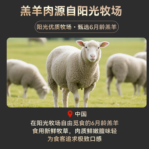 Yueshengzhai Chilled Lamb Domestic Boneless Lamb Leg Meat 1Jin Jin equals 0.5kg Fried, Roasted and Stewed Halal Ingredients