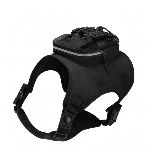 No Pets for Medium and Large Dogs Pet Out Backpack Outdoor Dog Walking Snack Bag Golden Retriever Dog Self-Backpack Explosion-proof Dog Bag Yellow Large Size (Recommended 45-85 Jin Jin equals 0.5 kg for dogs)