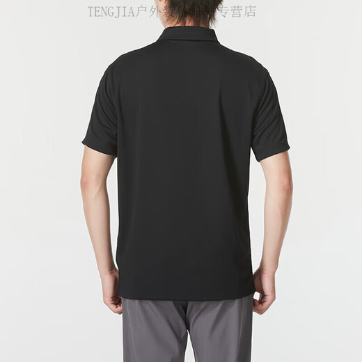 
Nike (NIKE) 2025 summer POLO shirt quick dry lapel short-sleeved men's breathable T-shirt casual top Black FN3895-010 S 100-120Jin [Jin equals 0.5 kg]