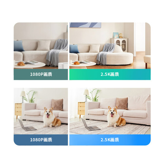 Dahua Dahua Heimüberwachungskamera PTZ-Monitor 4 Millionen Ultra-High-Definition 360 Grad keine toten Winkel Vollfarb-Nachtsicht Mobiltelefon Fernkonversation AI Humanoid-Tracking-Alarm 64G