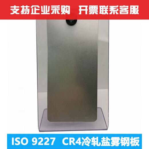 XMSJISO3574/9227冷轧钢板盐雾试验片GBT10125-2012板 ISO 9227盐雾钢板(1片)