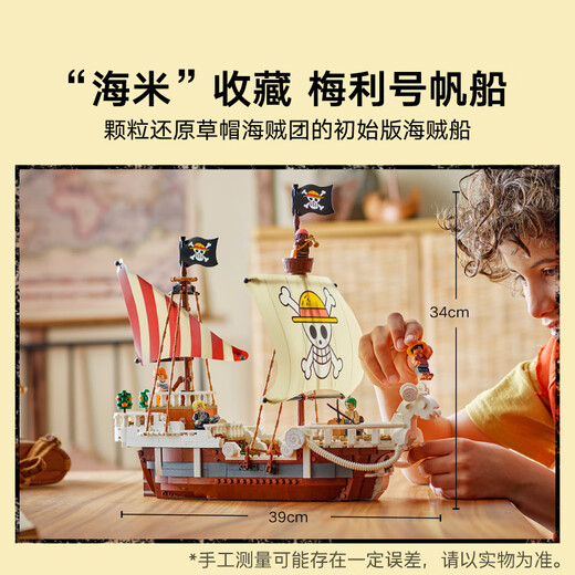乐高（LEGO） 积木海贼王航海王75639前进梅利号海贼船男孩儿童玩具生日礼物