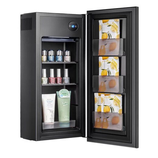 Refrigerador del gabinete de espejo para la frescura Cosméticos de belleza Productos para el cuidado de la piel Mask Mask Gabinete Beauty Refrigeration Box 32L Gran capacidad Independiente 490x170x897 mm