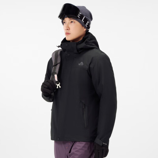 伯希和（Pelliot）PELLIOT  山风 户外三合一登山服外套  防风防紫外线耐磨保暖轻量 暮山紫-女款 S