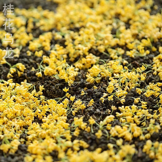 [Same style of Bawang Tea Girl] The first cute osmanthus oolong tea is rich in fragrance and scented osmanthus tea can be brewed coldly in the mountains [Scent of the fragrance] Osmanthus oolong 100gX4 cans