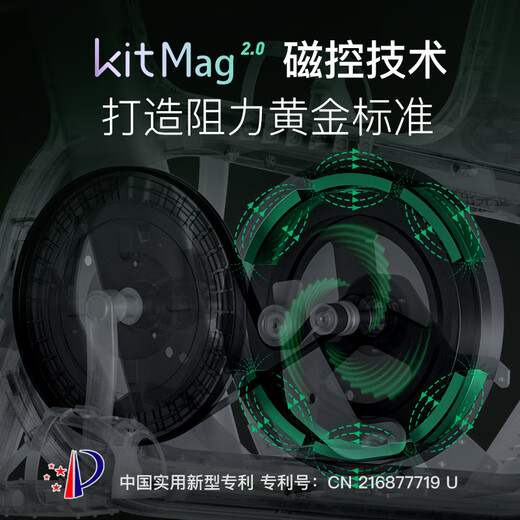 Keep Spin Bike Professional Edition C1+ self-generates electricity without plug-in home exercise bike bicycle fitness equipment white model