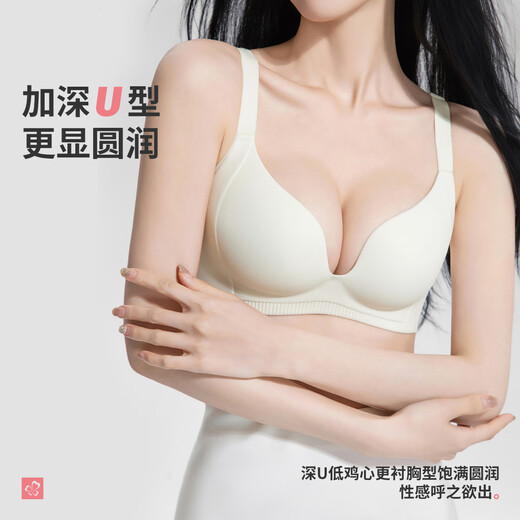 Urban Beauty Hot Girl Ropa interior Sujetador para mujer Brillante Sin costuras Cómodo Curva tridimensional B a C Pecho pequeño Push Up Cup Bra 3BHA05