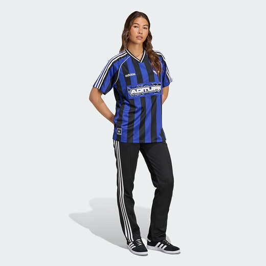 Adidas women's summer new style breathable round neck short-sleeved T-shirt sports casual and fashionable half CV9889 L