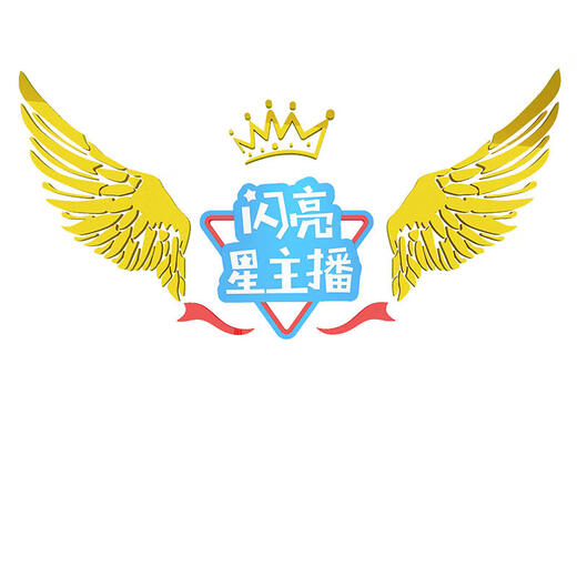 口才教室班级布置装饰播声主持人舞台幼儿园环创背景布机构文化墙 15865闪亮星主播-粉色+白色字2mm 大