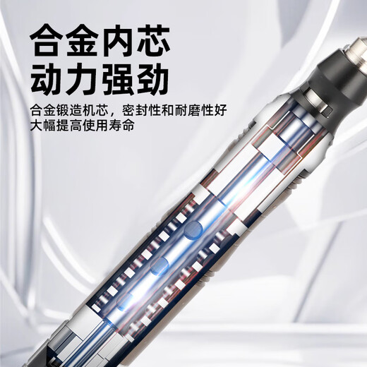 倪之尔定制气动打磨机风磨笔气磨工业级小型气动打磨抛光雕刻工具气动磨 旗舰版YL-6636【大扭力】打磨套