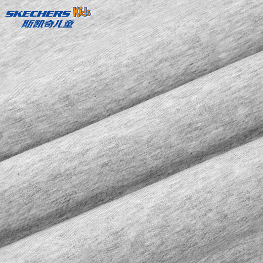 Skechers Skechers children's autumn fashion round neck pullover sweatshirt for boys and girls loose knitted casual top L425K030