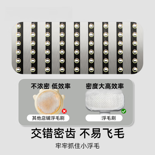 GERTHRON German cat comb, dog comb, special de-floating hair cleaning artifact, needle comb, bathing brush, pet cleaning comb-white, one-click hair removal, universal for cats and dogs