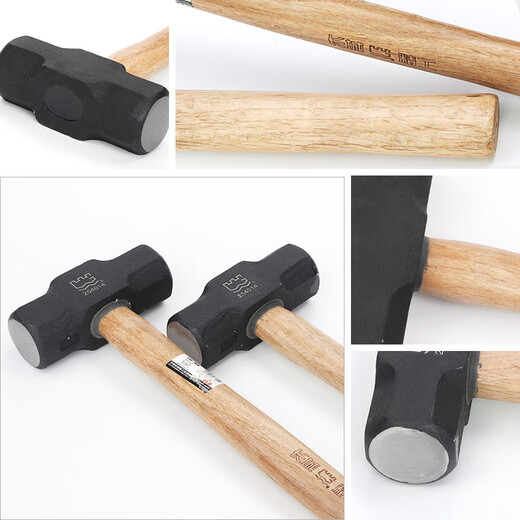 Great Wall (the great wall) Great Wall precision wooden handle octagonal hammer 2 3 4 6 8 12 14 16 18 20 pounds sledge hammer large iron hammer octagonal hammer head 16LB (16 pounds) 254215
