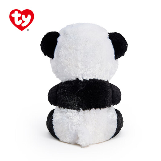 Ty [Export in häusliche Verkäufe] Kindergeschenk Big Eye Plüsch Tierspielzeug Bambus-Dreh- und Weißer Panda 36307