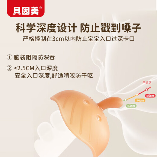 Beingmate Teething Glue Baby Oral Appetite Period 0-3-6 Months Baby Bite Le Silicone Teething Stick Anti-eating Hand Soothing Toy