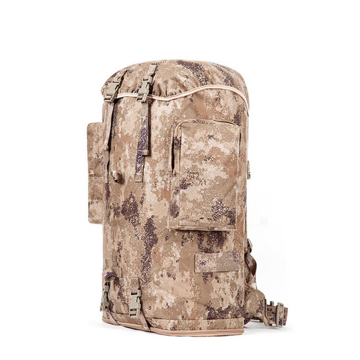 Jihua 3505 New Cold Zone 01b Camouflage Backpack Large Capacity Life Carrying Supplies Marching Training Camping Waterproof Large Backpack Starry Sky Desert 100L-Large Capacity Backpack