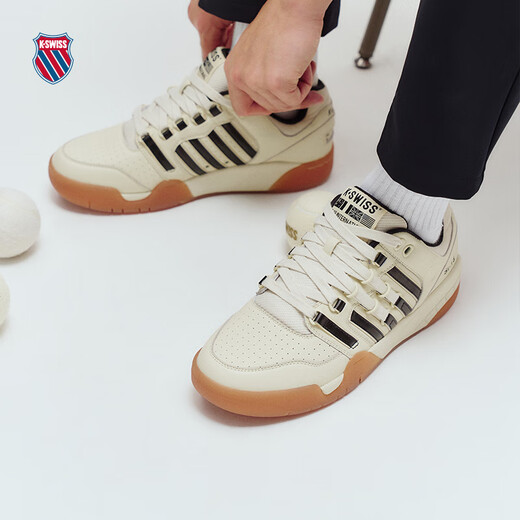 盖世威（K·SWISS）【秀场同款】板鞋男女鞋百搭防滑减震满贯鞋运动鞋大白熊9218 9275-202 男女同款 41
