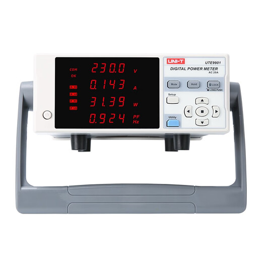ULIDE UNI-T ULIDE UTE9800UTE9901 ELEKTRISCHER PARAMETER TESTER Intelligent Power Meter Home Appliance LED-Leistungsmesser Ute9901 (fünf Parameter v/a/w/pF/Hz)