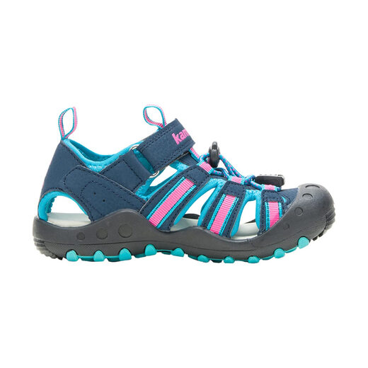 KamikKamik Girls Crab Sports Sandals, Navy/Teal Navy/Teal 5 Big Kid