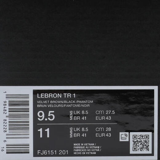 NIKE Taobo Sports 2025 Men's LEBRON TR 1 Training Shoes FJ6151-201 40.5