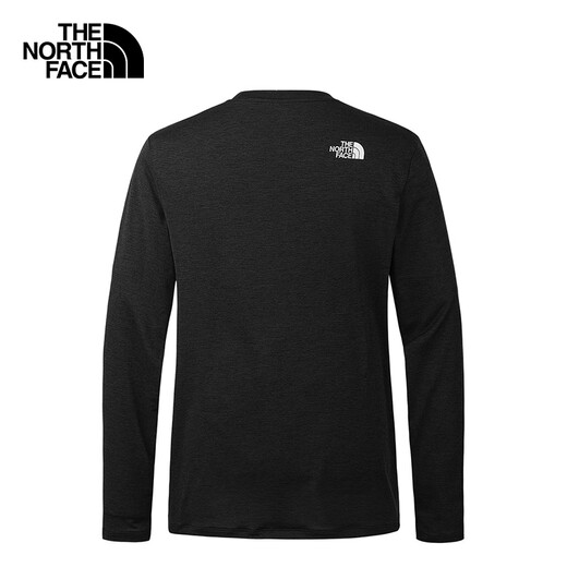 The North Face (The North Face) long-sleeved T-shirt men's 24/7 quick-drying sports outdoor moisture-wicking and breathable 25 autumn and winter new products | 8DG5 JK3/Cosmic Black L/175