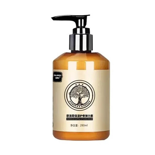 Hualeji got 2 bottles of Falinshi special elastomeric for curly and perm hair, plumping and Q-elastic hair care, moisturizing and styling, 4 bottles of elastomeric