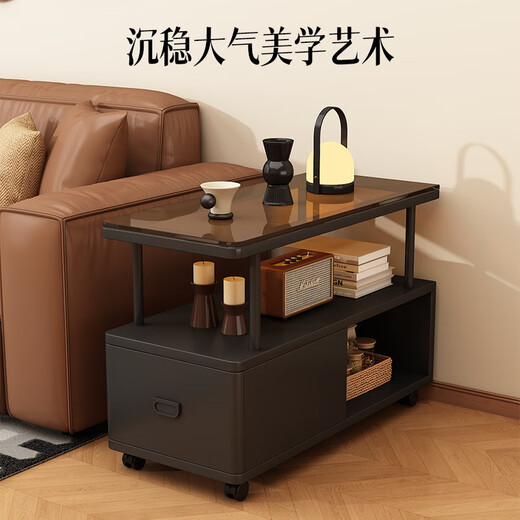 Yameile movable small coffee table sofa side table side cabinet sofa side cabinet living room movable side table side table tea table corner table