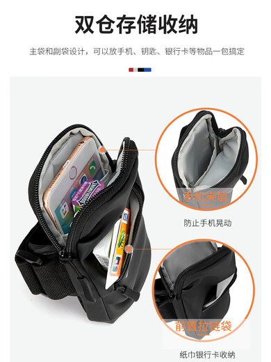 Kangaroo Rubik's Cube running mobile phone arm bag for men and women fitness arm bag summer waterproof arm bag wrist bag outdoor sports mobile phone bag military green (upgraded version LM)