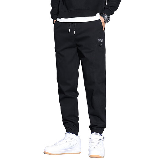 Pierrecardin Casual Hosen für Männer Frühlings- und Herbststil Slim und vielseitige lange Hosen gerade losen 2024 neuer Stil der Jugendherbst-Herrenhose 6636 Khaki reguläre M 90-110jin [Jin gleich 0,5 kg]