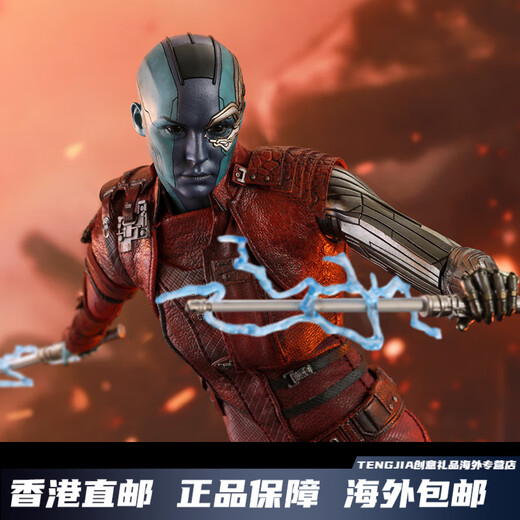 HOT TOYS复联4HT银河护卫队星云1:6比例兵人人偶模型玩具周边 MMS534星云 1：6比例珍藏人偶