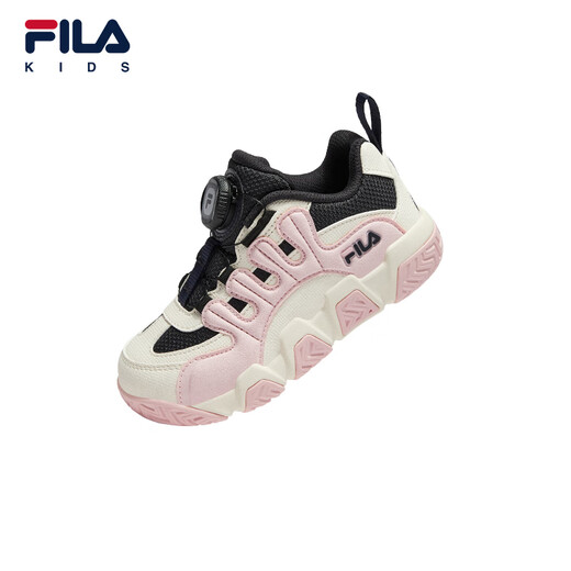 Fila Fila Crocolate Kinderschuhe Kinder Boa Knob Sneakers 2025 Herbst Neuer Männer und Frauen Basketballschuhe Legende Blau/Milch Weiß-Ng 32 Innere Länge 20,0 cm