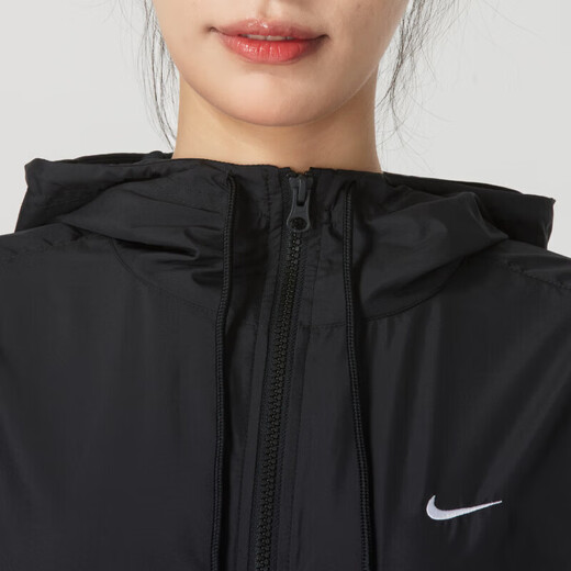 Nike (Nike) Frauensportanzug 25 Frühling Neue Kapuze-Windschutzjacke gewebt