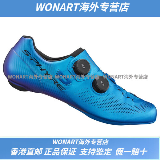 Shimano RC9 RC902 RC903 Carbon Bottom Road Bicycle Competition Autopocador de zapatos Ciclismo Zapatos Lock RC903 White 42.5