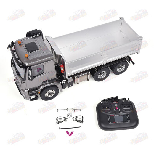 
Zifan Bus Model Remote Control Magic Bean 114 Remote Control 6X6 Dump Truck RC Engineering Model Chebin Children's Electric Vehicle E012 All Metal Low Flat Tablet Semiconductor