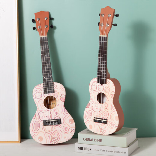 Yamaha Ukulele spielen Musikinstrument niedlich kleiner Gitarre hochaussehende Farbe grenzüberschreitende E-Commerce Agency Sales 21 Zoll lila lila