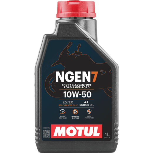 MOTUL NGEN7 4T performance long-lasting ester fully synthetic motorcycle oil 10W50 four-season SP grade 1L