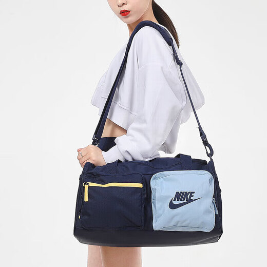 耐克（NIKE）官方舰店单肩包新款大容量运动包拎包桶包潮流手提包健身包斜挎包 BA6169-410-商场同款 MISC