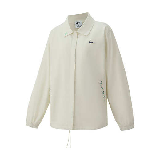 Nike (NIKE) 2025 autumn women's jacket comfortable and versatile sports and casual woven jacket IH9274-047 XS
