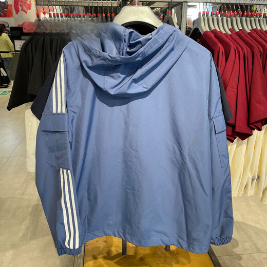 Adidas clover Männer und Frauen gleiche Jacke gewebt atmungsbezogene lässige Gelegenheitsjacke KB1946 KB1946 XL