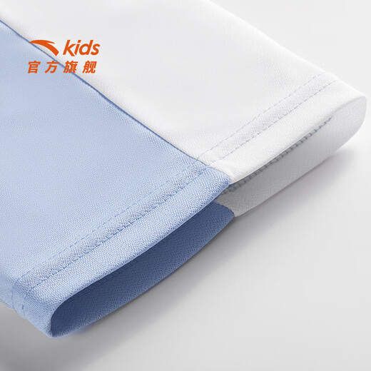ANTA (ANTA) children's off-the-shelf children's T-shirts for boys and girls, short-sleeved 2026 new style, fast drying, comfortable and breathable knitted Yuantianlan-2 170