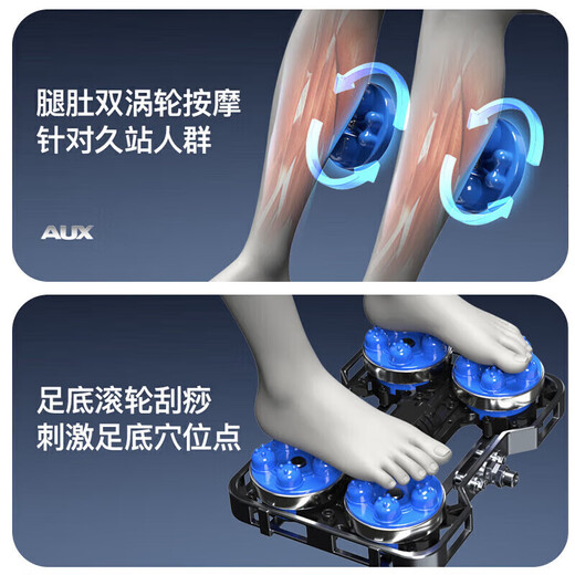 Oaks 4D+4D dual-movement massage chair home space capsule 2025 top ten brands fully automatic full-body zero-gravity smart multi-functional space capsule massage sofa gift for parents Top with dual-motor white gray beautiful legs upgrade + calf kneading + hot compress cloak High-end gifts for parents, the elderly, wives, girlfriends, boyfriends, ladies and elders