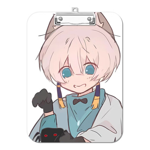 Morning Super Light Meets 2D Plywood Writing Padded Plate A4 Clip Acrylic Folder Notes Test Paper A5a6 Learning Stationery Drawing Plate Cardboard Sketch Plate Multi-functional K12807-Light Meets 2D 1-A4 Clip