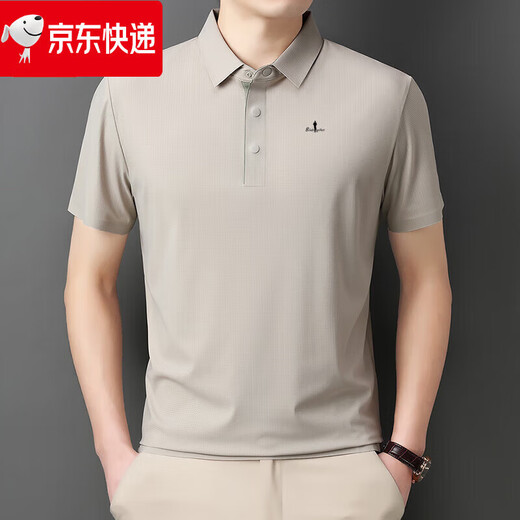 Le nouveau polo à revers d'été de la sortie de Biyinlefen Outlet pour le t-shirt à manches courts pour hommes à demi-manche du bleu royal BY-15810 M100-125Jin [Jin est égal à 0,5 kg]