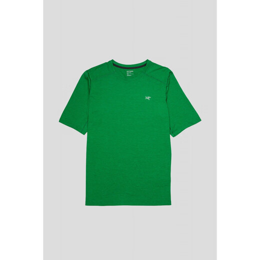 Archaeoptera Bird (ARC'TERYX) Canada Arc'teryx Archaeoptera Bird Men's Short Sleeve T-shirt Cormac Quick Dry Clothes Tatsu Green_Big Bird Label behind_x9721 2XL