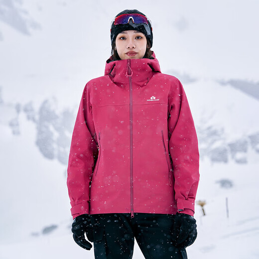 Tuolu Zhuque Pro Jacke für Frauen Hartschale winddichte wasserdichte Jacke im Freien im Freien für Reiseberichte, die atmungsaktive lose Jacke Black Advanced Hard Shell | höherer Schutz s